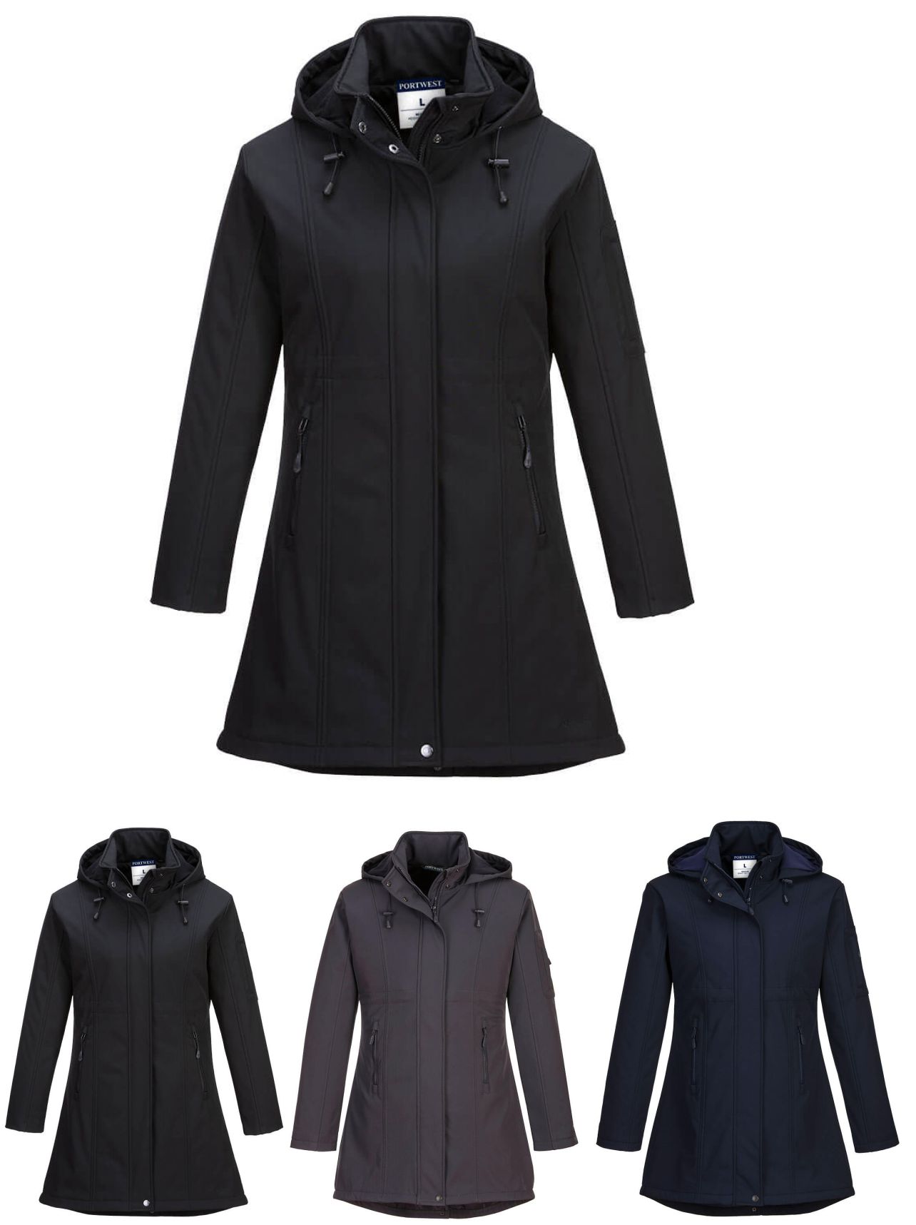 Portwest TK42 - Carla Softshell Jacket (3L)  Portwest TK42 - Carla Softshell Jacket (3L)